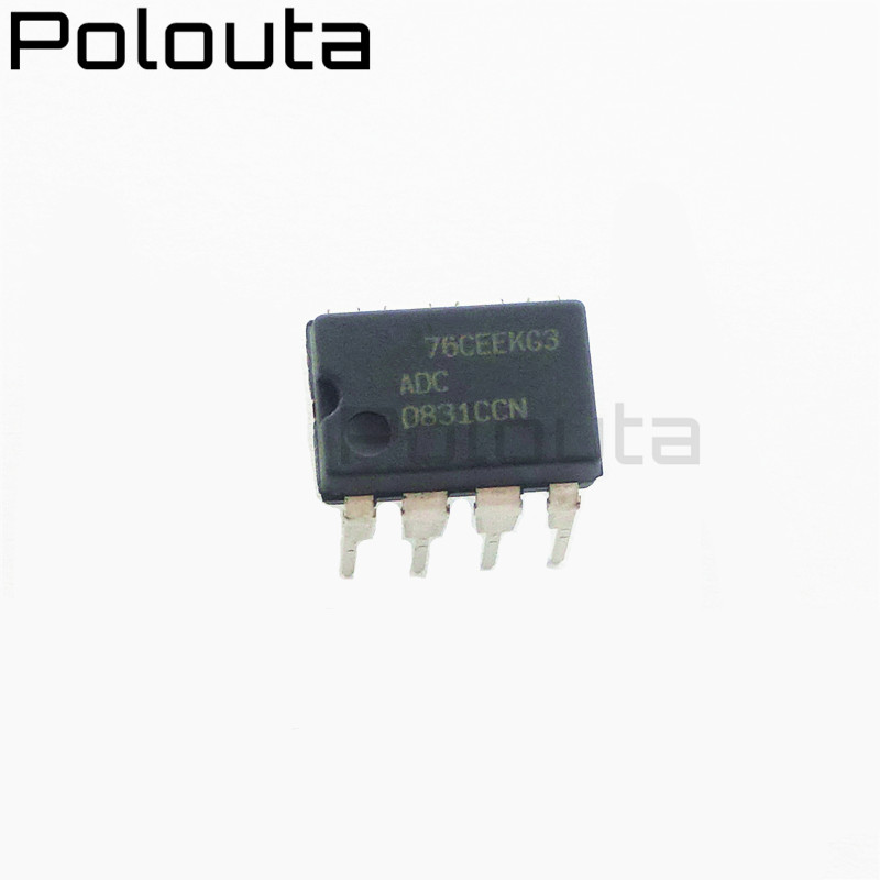 ADC0831CCN ADC0831 DIP8 Inline với multixer 8-bit A D chuyển đổi chip.