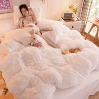 Минк барвет-белый