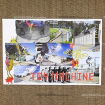 USA Toy Machine skateboard action team member Photo poster 54X36cm-SCC skateboard shop