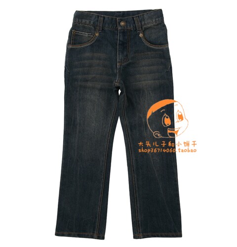 Children's Clothing Boys Pants 2021 Autumn Clothes Jeans Medium and Big Kids Classic Versatile Day 110-160