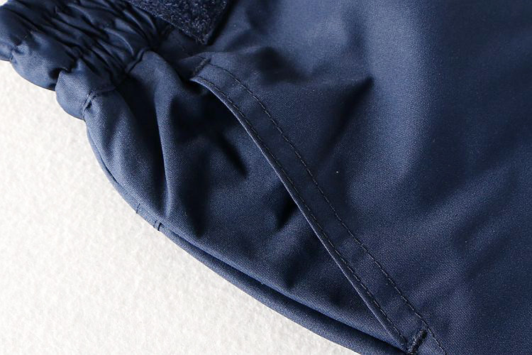 Детский ветрозащитный водонепроницаемый удерживающий тепло лыжный комбинезон для мальчиков, утепленные удерживающие тепло дорожные штаны Small Ishikawa 