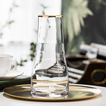 Sketching Nordic minimalist creative glass vase ins wind transparent floral flower flower flower flower flower vase living-room decoration