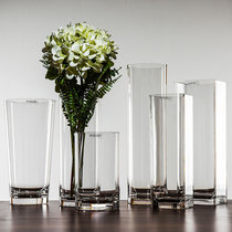 Horse Drunken Floral Bottle Anti Fall Anti-Fall Acrylic Living Room Flower Arrangement Transparent High With Landing Brief About Rich And Expensive Bamboo Vase