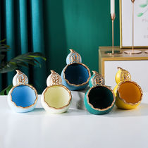 Entrance door entrance into the house Entrance Door Key Containing Pendulum Deer Living Room New Home Shoe Cabinet Decoration Furnishing Creative Joe Relocation Gifts