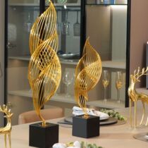 Light Extravagant Metal Modern Pendulum Pieces Living Room TV Cabinet Wine Cabinet Creative Genguan Furnishing Upscale Nordic Home Decoration Goods