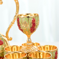 Russian Palace Winery White Wine Glass Suit Creative Home Wine With Small Wine Glasses Wine Jug Winemaker Upscale Toast