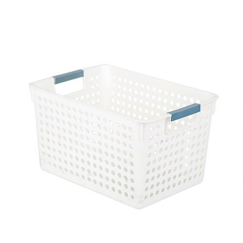 Японская универсальная пластиковая корзина для хранения, ручка, система хранения, увеличенная толщина