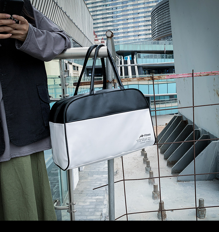 Travel bag female large capacity short distance light handbag slip-shoulder bag bag to be produced incubator sports fitness pack