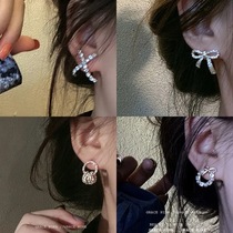 Advanced sensins Teenage Girl Earrings 2021 New Wave Delicate Personality Earrings Korea Temperament Net Red Earrings
