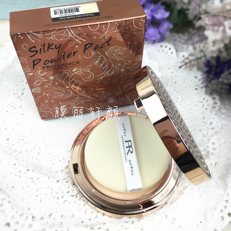 PRORANCE Natural Velvet Powder 21G Oil Control Makeup - Bột nén phấn phủ perfect diary review