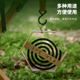 Портативная анти-москитная спираль для кемпинга для домашнего использования, шестиугольная трубка из сандалового дерева, спираль от комаров, новая коллекция, защита от ожогов