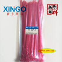 Shinkang nylon cable ties 4 8x250 5x250 length 25cm color red enough 100 strapping