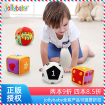 jollybaby baby rattling ball baby ball toys educational early childhood education tactile perception training building blocks