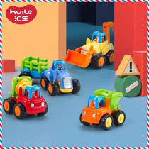 Huile Mini Inertial Engineering Car Children Car Baby Excavator Beach Toy Boy Set 326