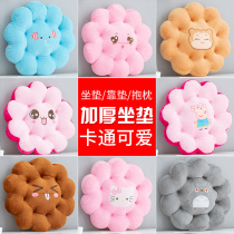 Round flower thickened student stool Ass cushion chair cushion Floor Tatami Office computer chair seat cushion