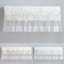 Lace fabric air conditioning cover Gree beauty hanging Haier air conditioning set All-inclusive hanging cover Pastoral modern hanging cover