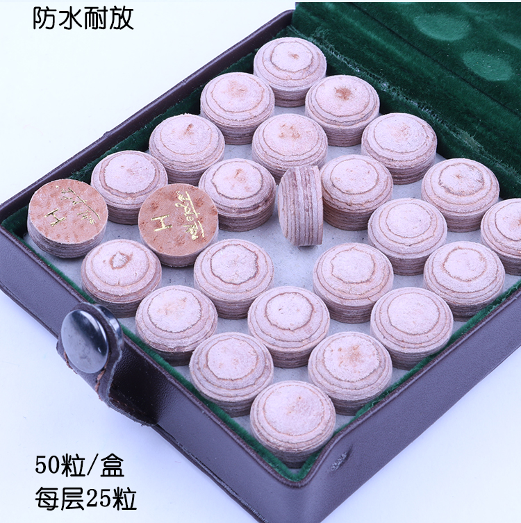 Nguyên bản nhập khẩu Đài Loan Hercules hồ bơi đầu lớn nhiều lớp da đầu snooker đầu nhỏ bida đầu da bàn bi a trẻ em