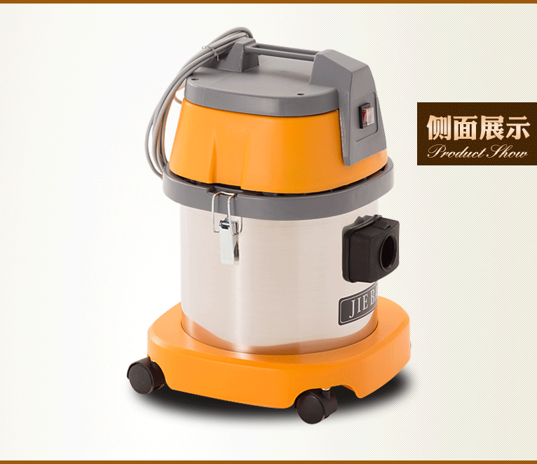 mua robot hút bụi lau nhà trả góp Máy hút bụi Jieba 15L BF500 hộ gia đình nhỏ công suất cao mạnh mẽ ướt và khô máy hút bụi sử dụng kép