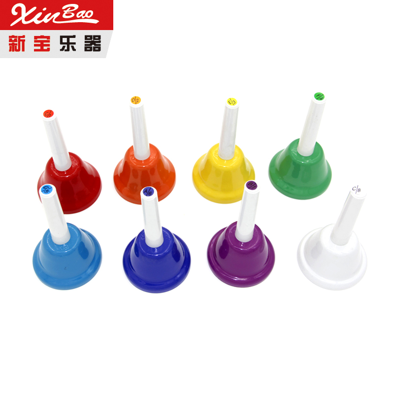Bán chạy nhất đồ chơi nhạc cụ Carillon giáo dục sớm 8 tông màu cảm ứng đồng hồ giai điệu đồng hồ chuông lớp cầu vồng - Đồ chơi nhạc cụ cho trẻ em bộ trống điện tử cho bé