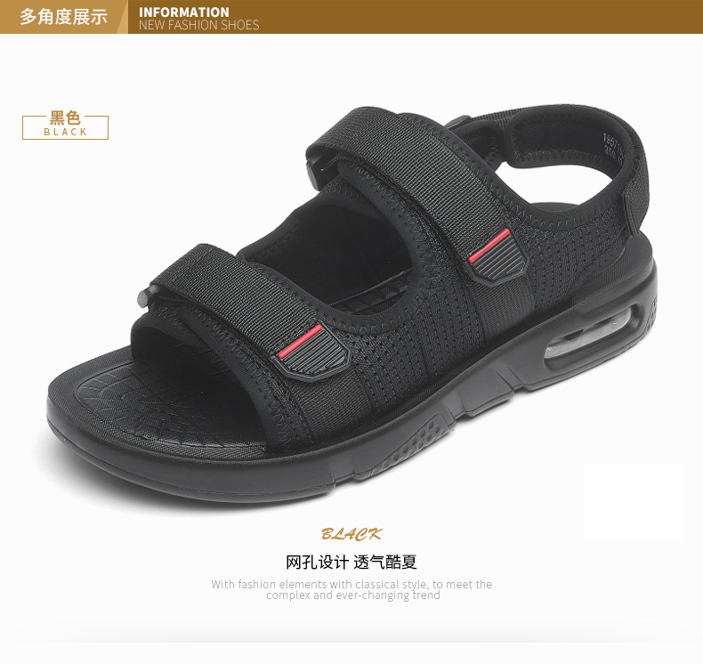 Sandales homme en en tissu - Ref 3449599 Image 23