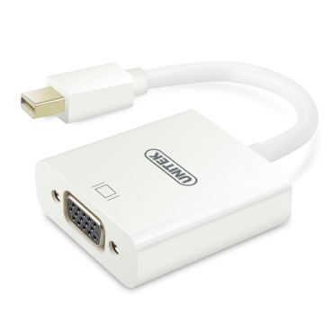 UNITEK Y-6336WH Mini DisplayPort to VGA Converter White