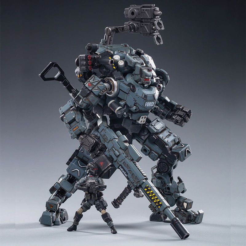 Joytoy Dark Source Steel Bone Fierce Prison North Large and Medium-Sized Attack Mecha Military Movable Model Figure Birthday Gift