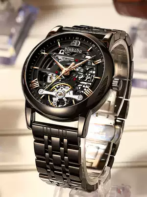 Armani Black Warrior 2021 New Watch Men's Automatic Mechanical Watch Top Ten Famous Watches Waterproof Men's Watch Switzerland