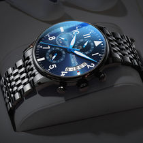 2020 new watch mens concept mechanical watch trend black technology multi-function waterproof brand-name mens watch domineering