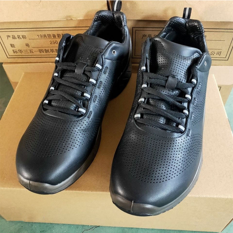 Yihua Reserve Shoes Black Head Leather Ultra Light Training Shoes Casual Shoes Injection Shoes Breathing
