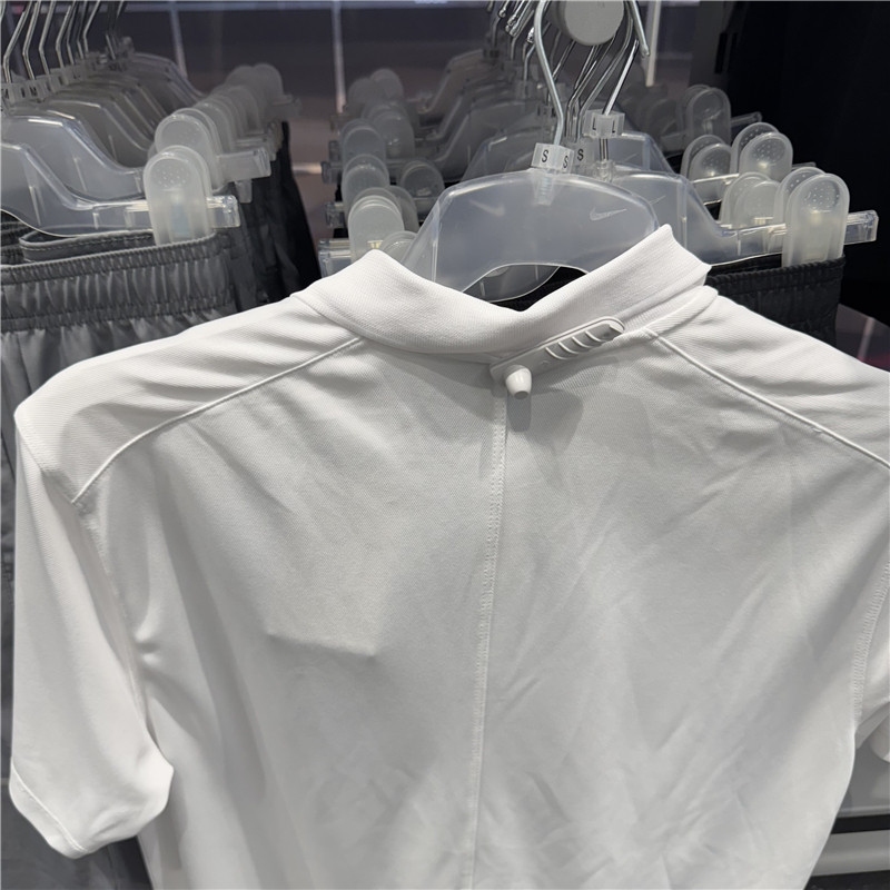 Nike, теннисная быстросохнущая дышащая спортивная футболка polo для отдыха, короткий рукав 