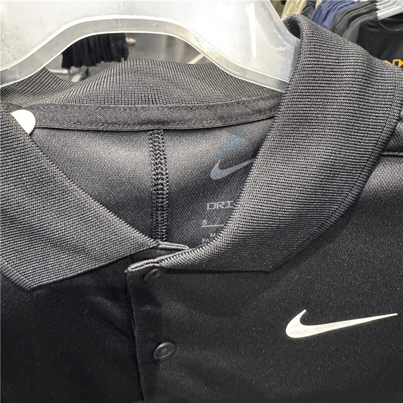 Nike, теннисная быстросохнущая дышащая спортивная футболка polo для отдыха, короткий рукав 