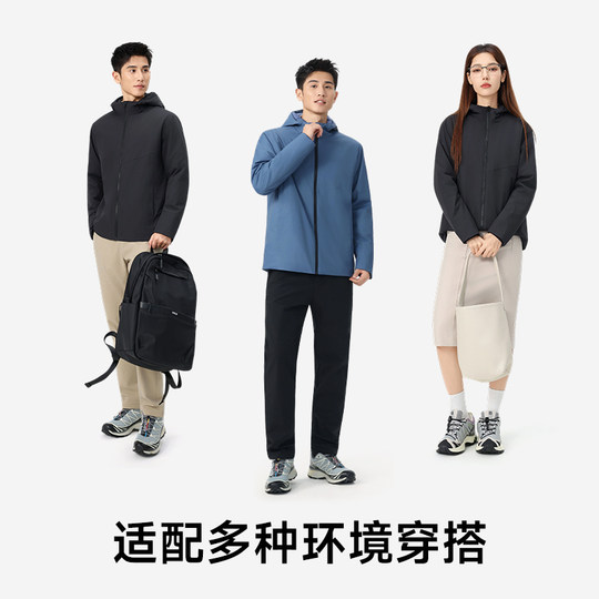 Autumn Cotton Clothing with Thinsulate Technology, Hooded Jacket for Women, 2025 New Waterproof and Windproof P Cotton Coat, Mountaineering Clothing for Men