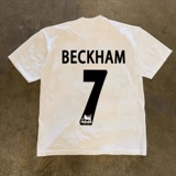 Хлопковая футболка с коротким рукавом, в американском стиле, 100% хлопок, оверсайз