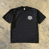 Хлопковая футболка с коротким рукавом, в американском стиле, оверсайз