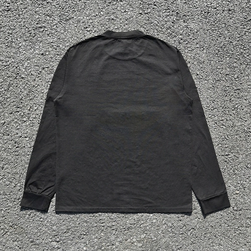 Осенний ретро хлопковый лонгслив