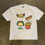 Футболка с коротким рукавом для влюбленных, оверсайз