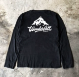 Осенний хлопковый лонгслив для отдыха, оверсайз