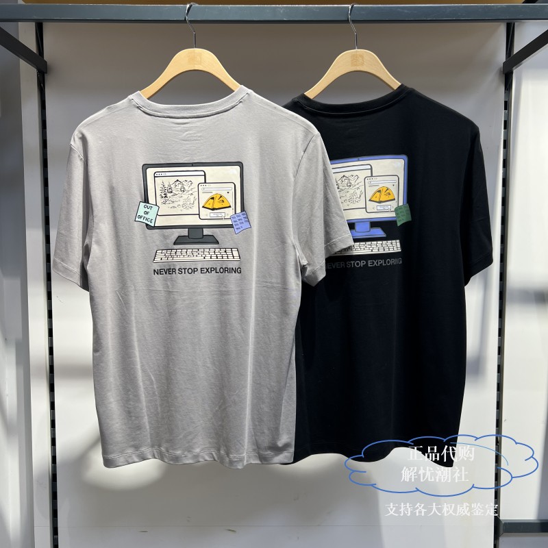 Thenorthface North Face 2026 New Style Unisex Outdoor Casual Breathable Quick-Drying Short-Sleeved T-Shirt 8m78