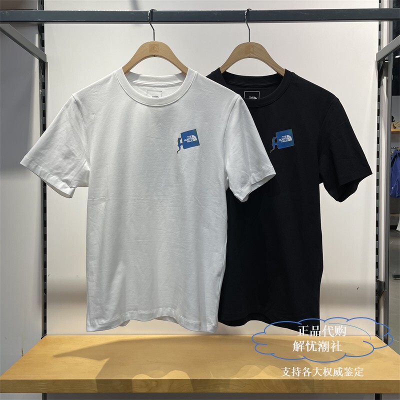 Thenorthface 2025 New Men's Outdoor Comfortable Breathable Quick-Drying Short-Sleeved T-Shirt 8D7C