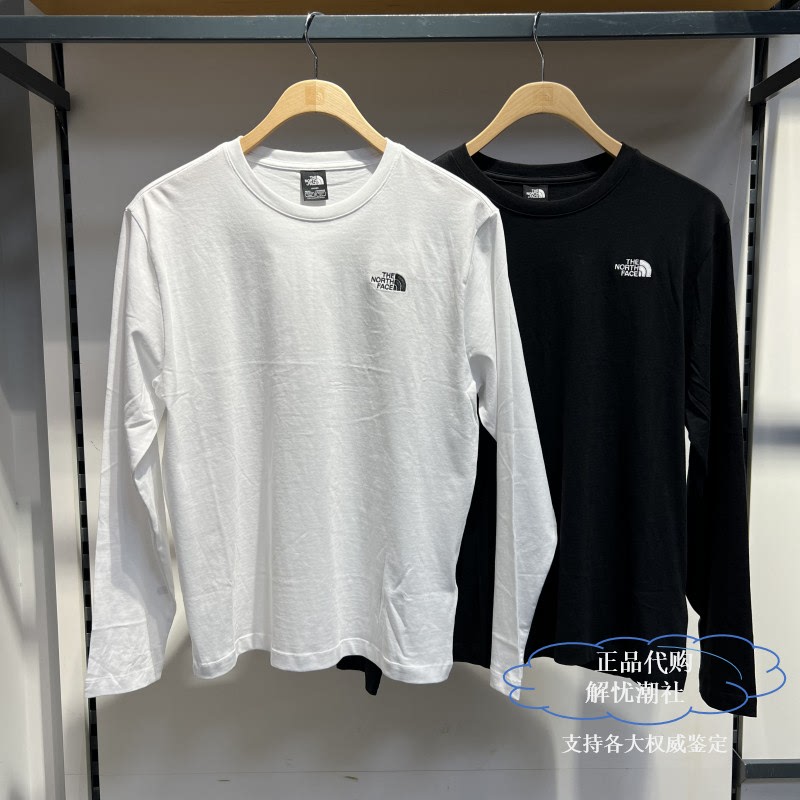 Thenorthface North Face 2026 New Men's and Women's Outdoor Casual Breathable Round Neck Long-Sleeved T-Shirt 8Gx5