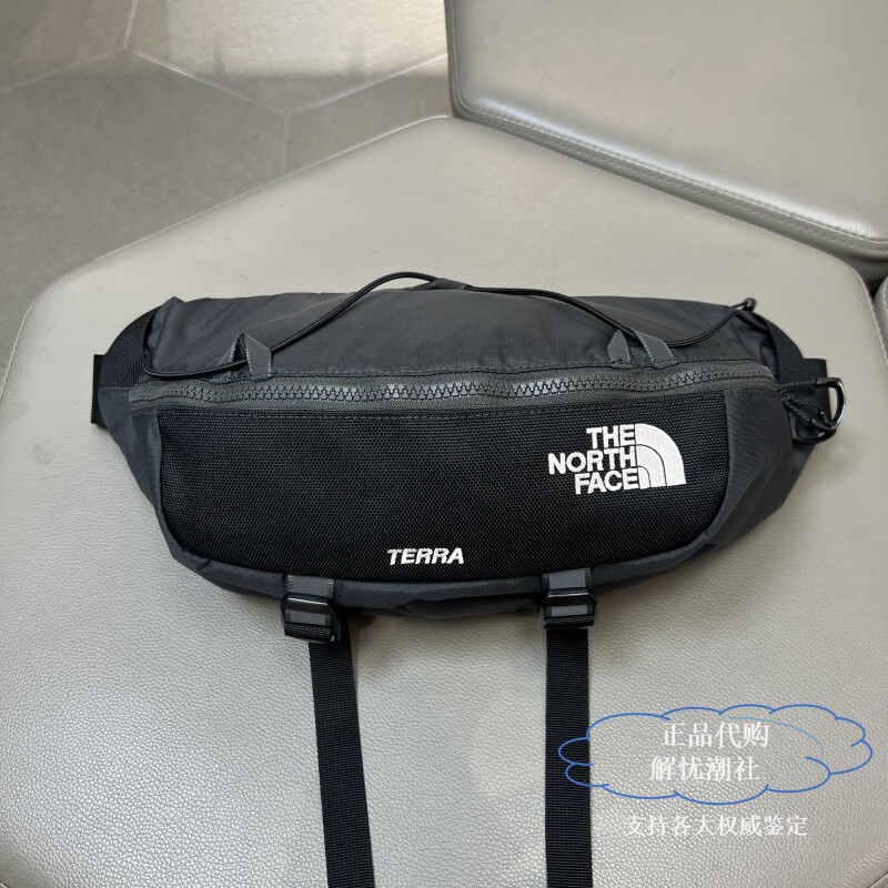 Thenorthface North Face 2025 New Model Men's and Women's Outdoor Lightweight Portable Crossbody Chest Bag Waist Bag 81En