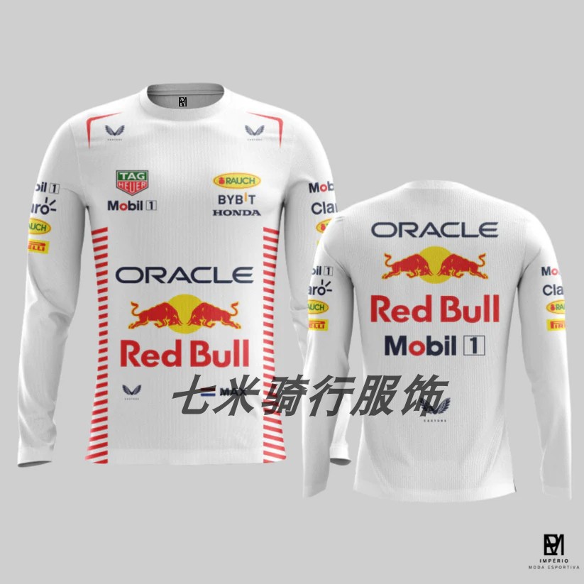 Rde Bull F1 Motorsport Extreme sports Fall 2023 off-road race car Outdoor breathable mesh Long sleeves-Taobao