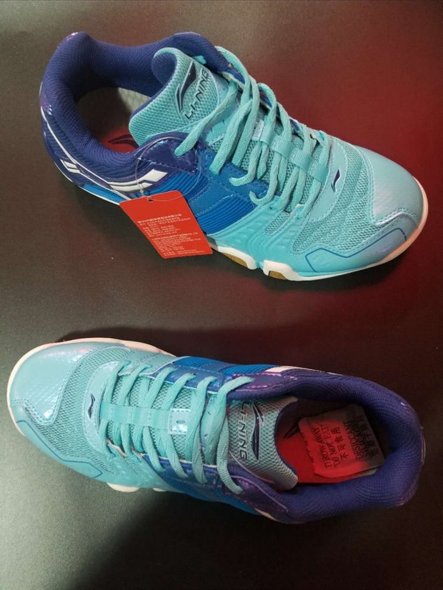 Giày cầu lông Li Ning Giày nam dán nhãn xác thực bay TD giày chống trượt thoáng khí AYTL015 giày the thao năm 2020