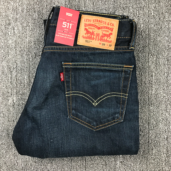 levi's 511 dark wash