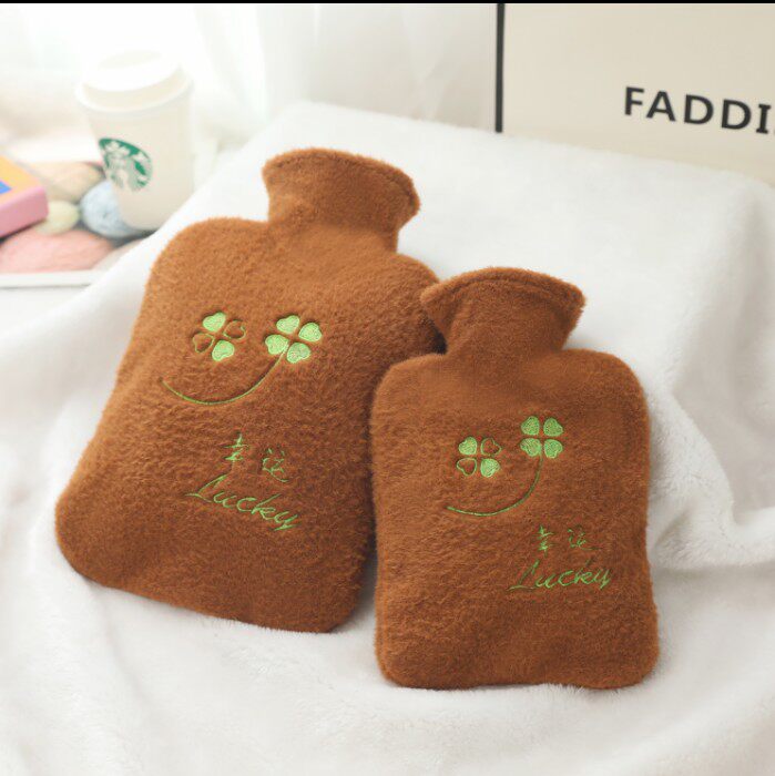 Hot water bag water heating belly heating palace filled with thick explosion-proof warm water bag small aunt warm bag