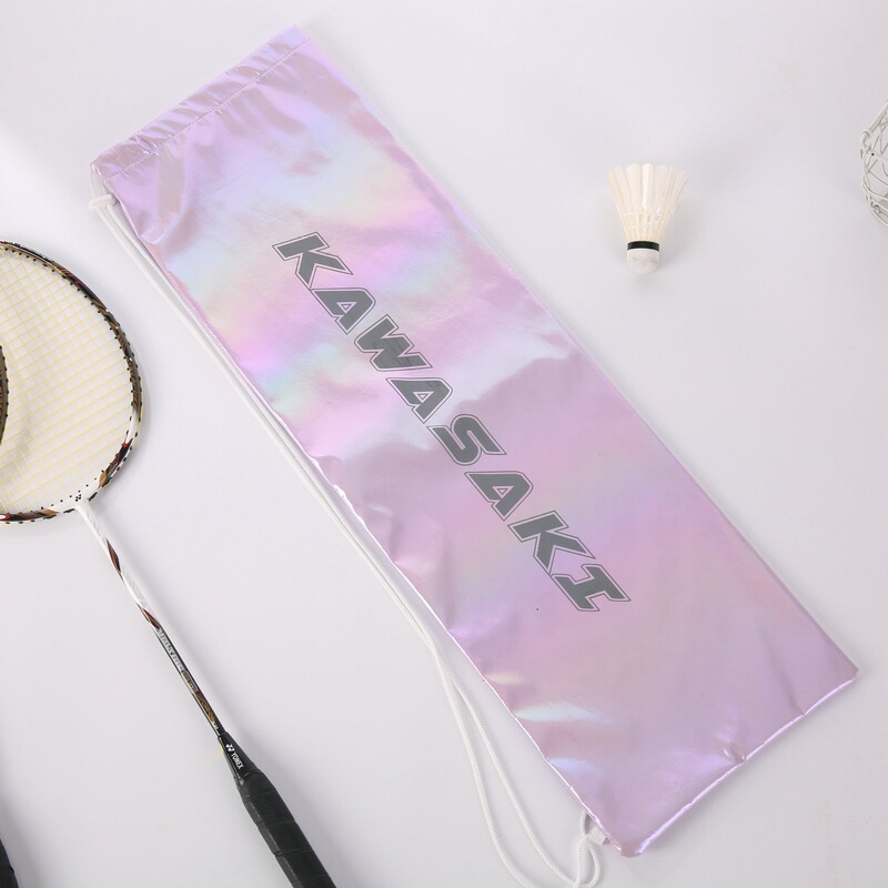 New Purple Aurora 7 Laser Colorful Badminton Racket Storage Case Waterproof Crossbody Bag Badminton Racket Bag with Logo Printing