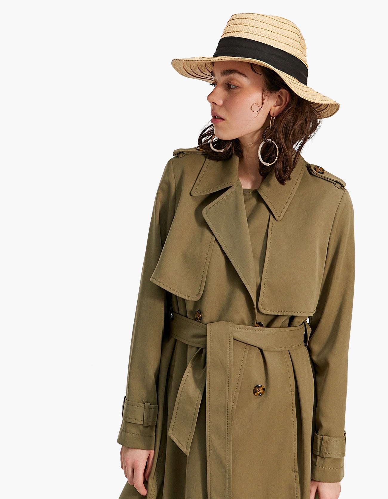 Trench pour femme STRADIVARIUS en Polyester - Ref 3228071 Image 31