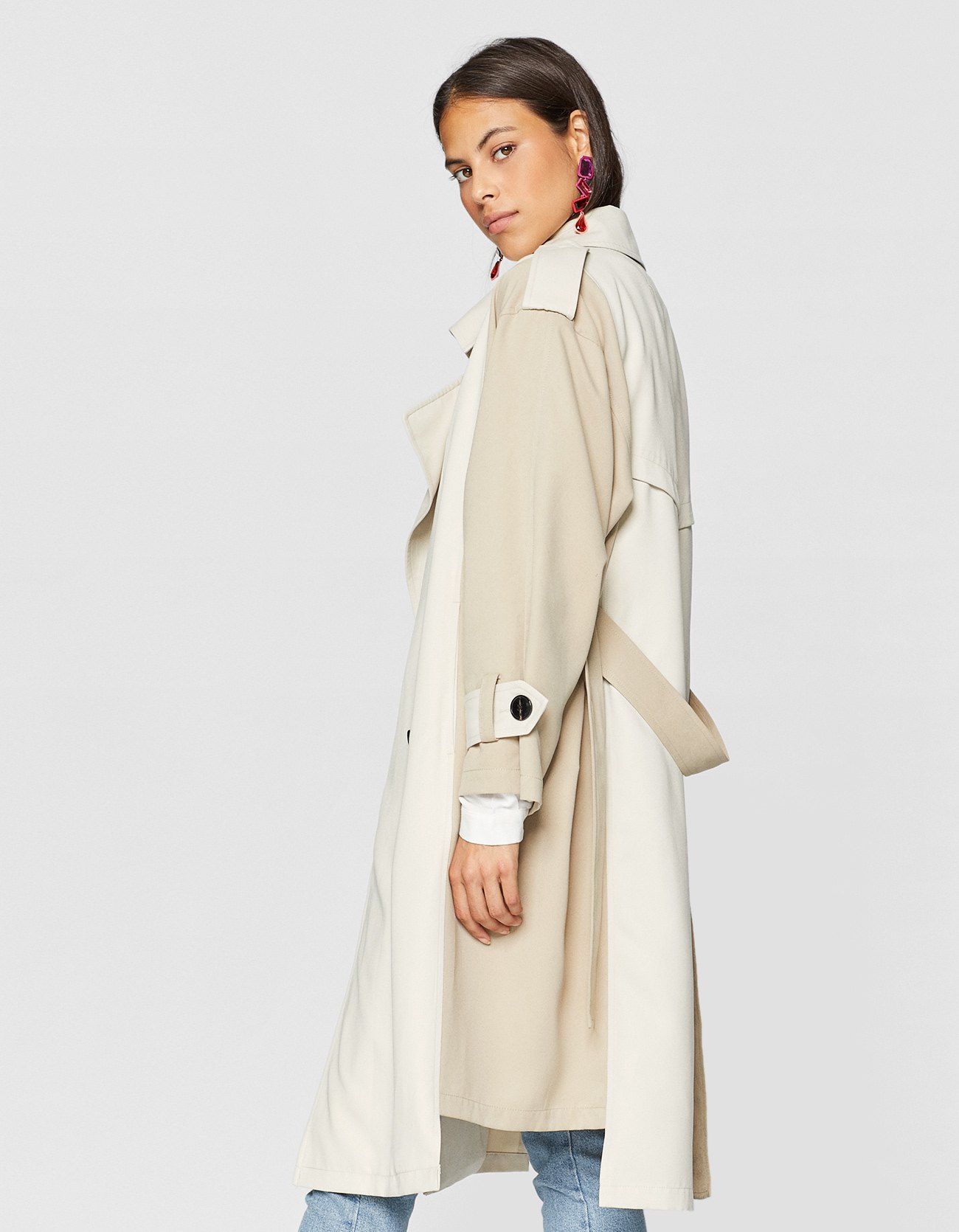 Trench pour femme STRADIVARIUS en Polyester - Ref 3227109 Image 19