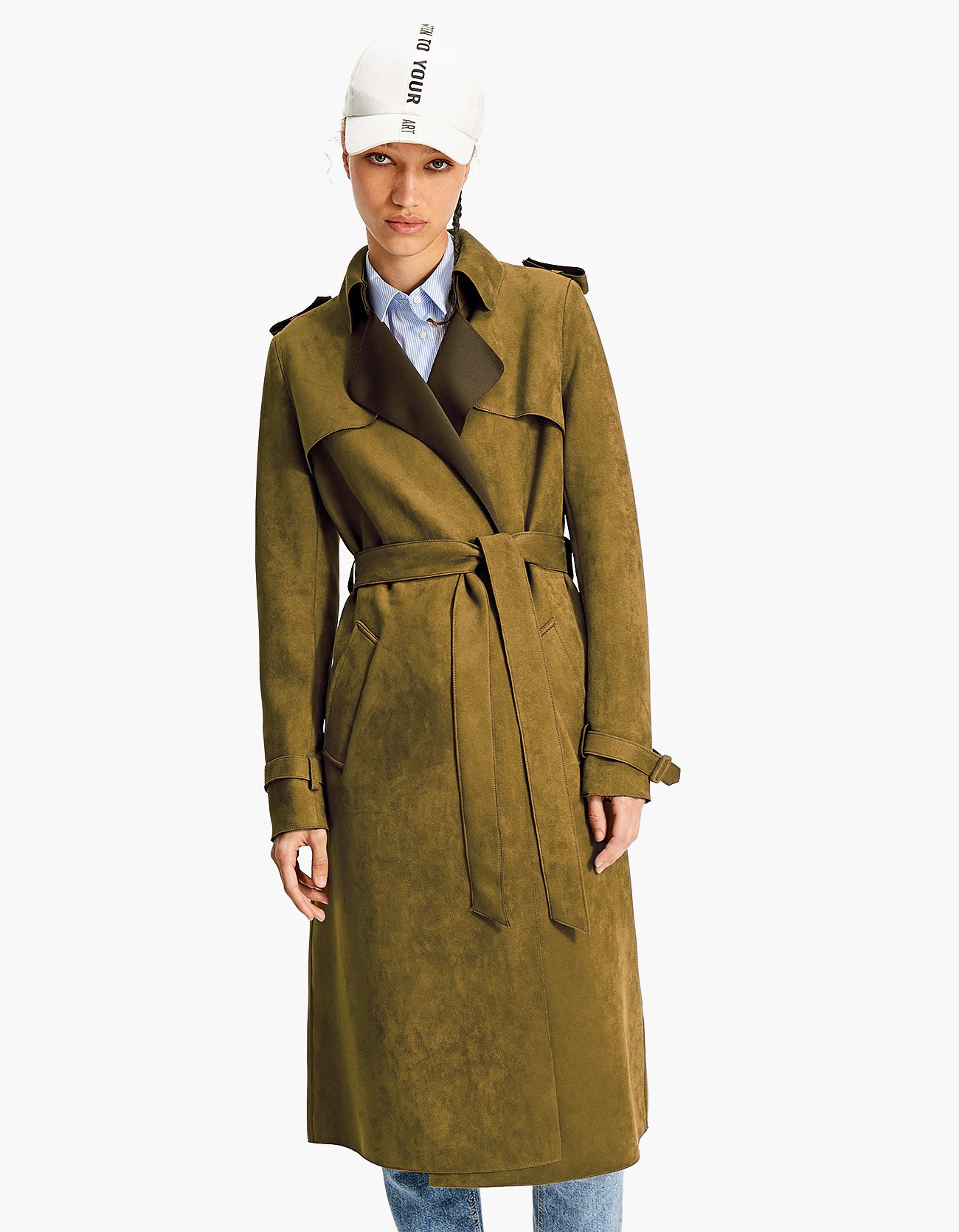 Trench pour femme STRADIVARIUS en Polyester - Ref 3225676 Image 27