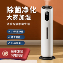 Humidifier Home Quiet Room Sound Pregnant Woman Baby Floor Purifying Air Large Capacity Air Conditioning Room Germicidal Spray Machine